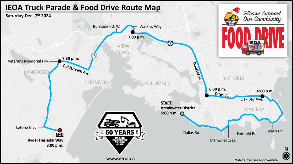 parade route map