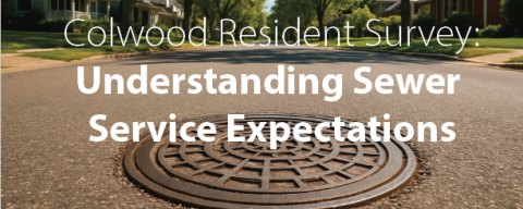 image of street with sewer manhole