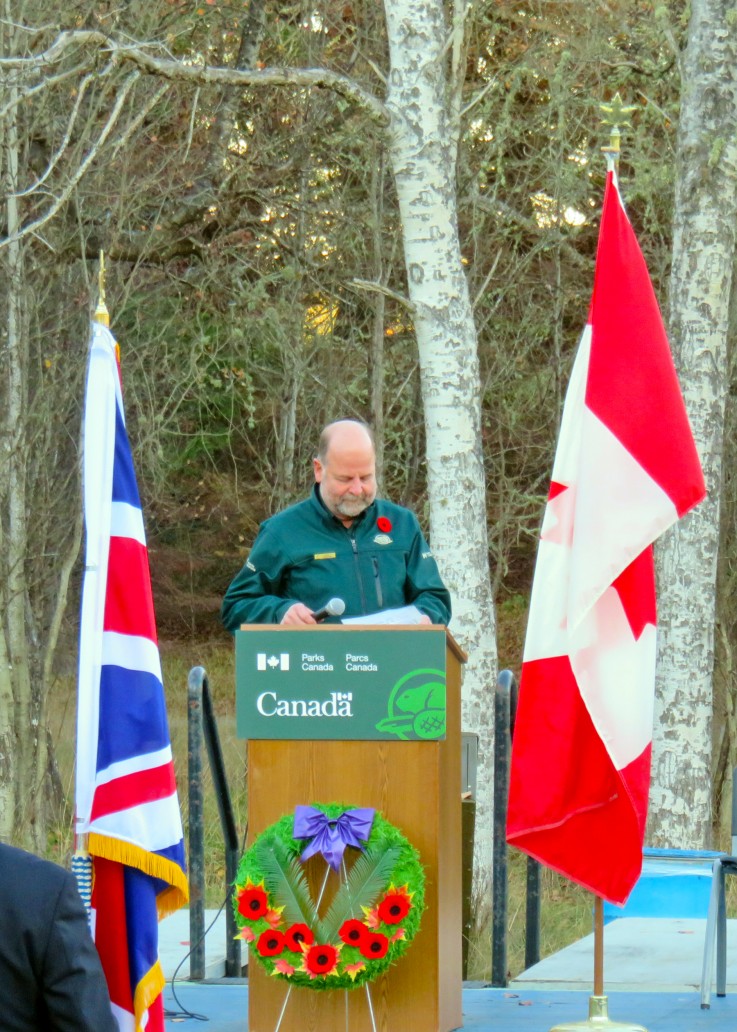 Remembrance Day at Fort Rodd Hill 2018