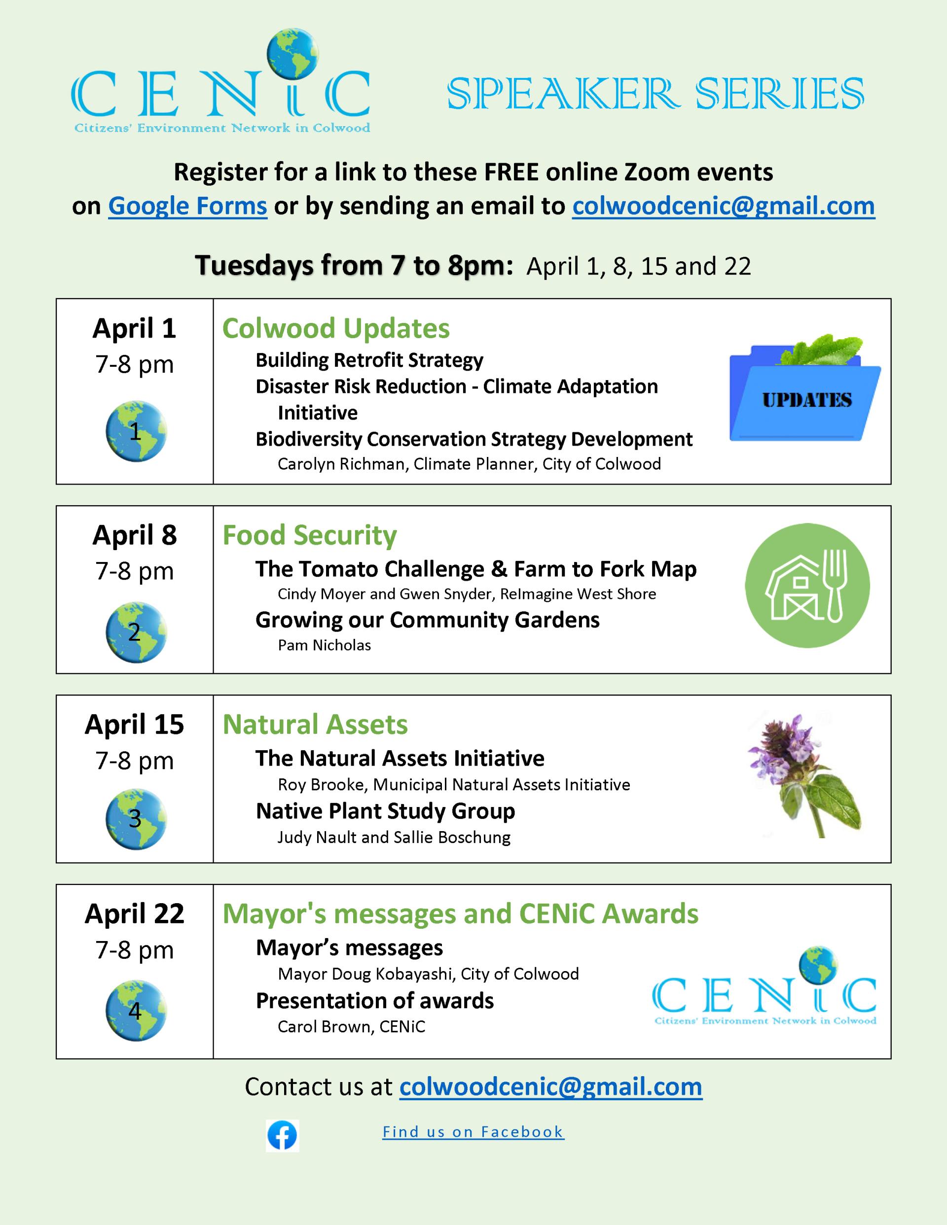 cenic speakers series poster 2025